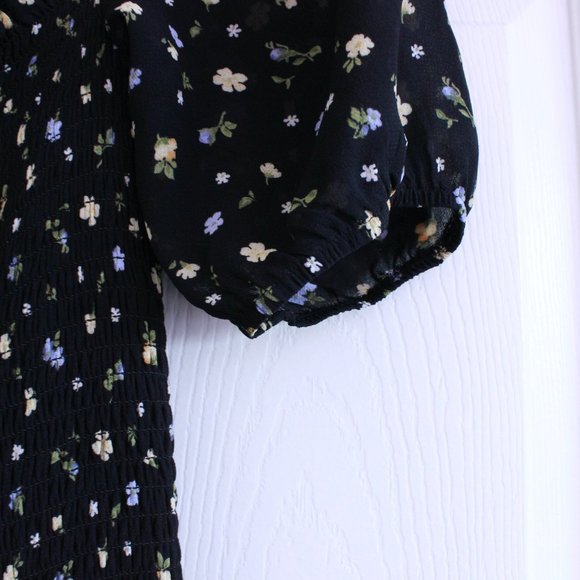 Reformation Meadow Ditsy Midi Dress in Posie - Picture 10 of 13